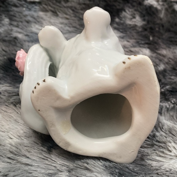 Vintage Cute Cat with Hat Porcelain Figurine - Picture 7 of 16